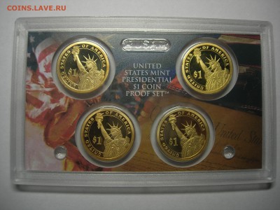 США Президентские доллары 2007 PROOF mint S в родной капсуле - DSCN8331.JPG