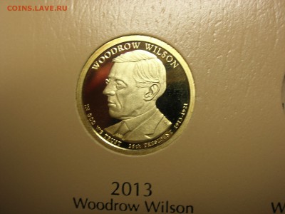 США Президентские доллары 2013 PROOF mint S - DSCN8375.JPG