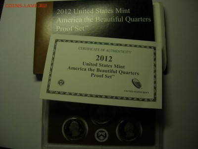 США Парки 2012 PROOF mint S в родной капсуле - DSCN8302.JPG