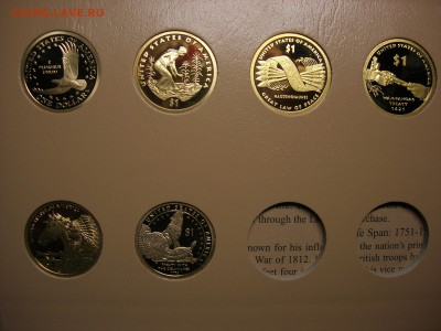 США Доллары Сакагавеи 2008-2013 PROOF mint S - DSCN8360.JPG