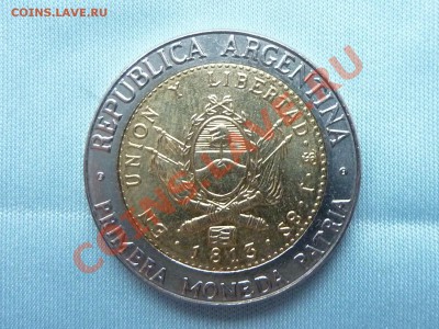 АРГЕНТИНА БИМЕТАЛЛ. UNC  1 песо 2010г. до 15.11 в 22-00 - MEMO0007.JPG