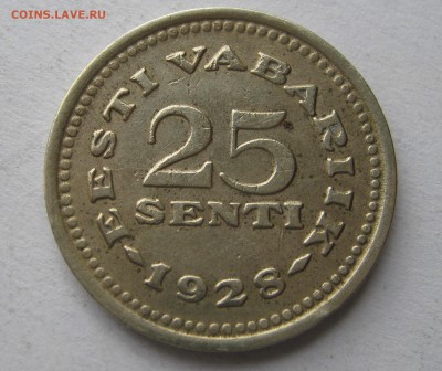 ЭСТОНИЯ 25 сенти 1928. НЕЧАСТАЯ.  22.05.2016. - 034.JPG