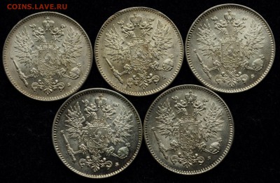 Лот - 50 пенни 1916г. 10шт. aUNC-UNC - 50пенни1916_1_22