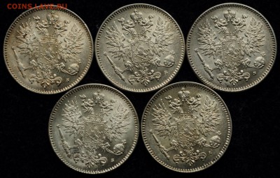 Лот - 50 пенни 1916г. 10шт. aUNC-UNC - 50пенни1916_1_4