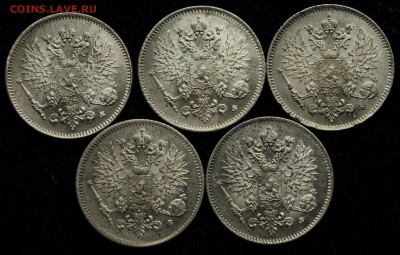 Лот - 25 пенни 1916г. 10шт. aUNC-UNC  ---19-05-16 в 22-00--- - 25пенни1916_3_2