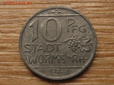 Нотгельд Worms 10 пф. 1918 Func613.1 до 18.05.16 в21.00М - IMG_4327.JPG