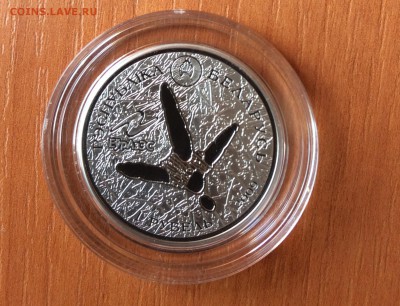 Беларусь, 1 рубль 2009 г. Белы бусел (аист) до 19.05.2016 - image