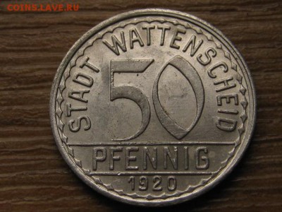 Нотгельд Wattenscheid50 пф.1920 Func579.10до18.05.16в21.00М - IMG_4353.JPG