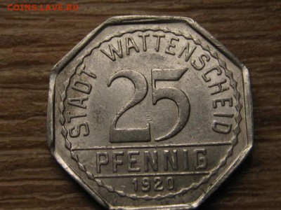 Нотгельд Wattenscheid 25 пф. 1919 Func579.9до18.05.16в21.00М - IMG_4368.JPG