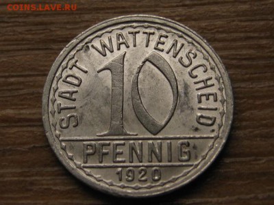 Нотгельд Wattenscheid 10 пф. 1919 Func579.8до18.05.16в21.00М - IMG_4357.JPG