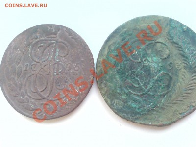 5 копеек 1796 ем Павловский перечекан - 194 003