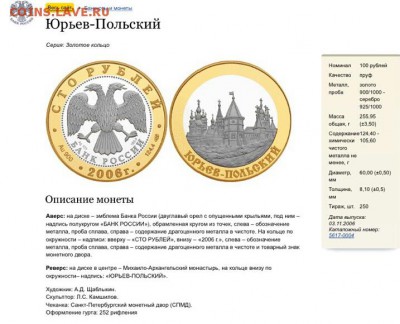 100 рублей 2006г. Юрьев Польский Оценка - 20160517_172011