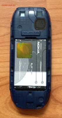 Рабочий телефон  Nokia с цветным дисплеем, без задней крышки - image