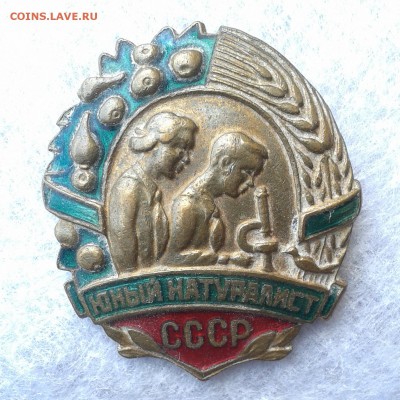 Юный натуралист, ММД, латунь, эмаль, до 22.05 16г - 20160517_123041