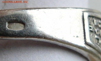 Перстень серебряный с крестом  20.05. 22-15 по Москве - перстень с крестом 5,43гр  кл