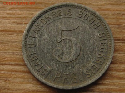 Нотгельд Bonn 5 пф. 1919 Func52.5а до 19.05.16 в21.00М - IMG_4655.JPG