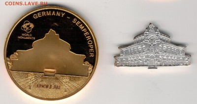О-ва Кука 1$ 2009 Опера Земпера до 23.05-22ч (В557) - 4-к09В1