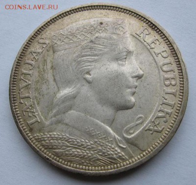 Латвия, 5 лат 1931 unc 24.05.22.00 - 5 лат