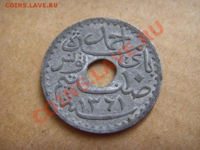 Тунис Французский 10 сантимов 1942 цинк  до 12.11 в 21.00 М - LPIC9522.JPG