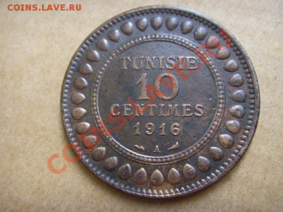 Тунис Французский 10 сантимов 1916  до 12.11 в 21.00 М - LPIC9469.JPG