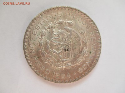 Мексика 1 песо 1964 года  до  24 5  16   22 00 мск - IMG_0542.JPG