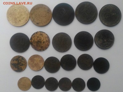 22 монеты СССР разных годов - image