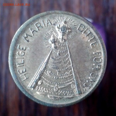 Жетон Heilige Maria Bitte fur uns до 25.05.16г - 20160407_134206