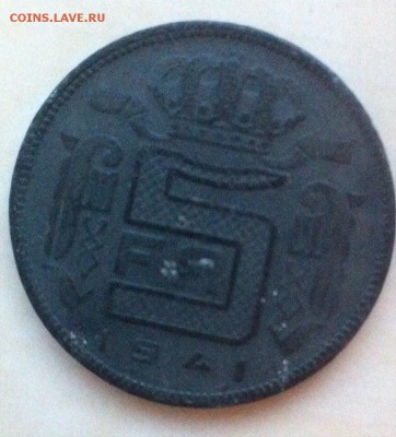 5 франков 1941 Бельгия,до 22.05.16 - GiPzo_4QhP0