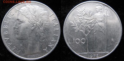 12.Разная инострань по фиксу - 12.52. Италия 100 лир 1972    2164