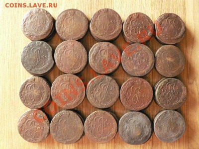 5 копеек Екатерины 2, 80 шт. одним лотом. - P1180362.JPG