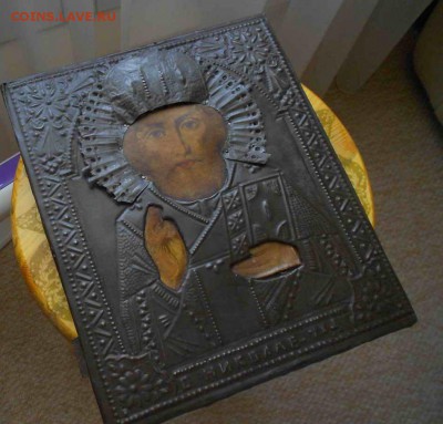 икона Николай Чудотворец,оклад из жести,до 23.05 в 22.00мск - 3000.JPG