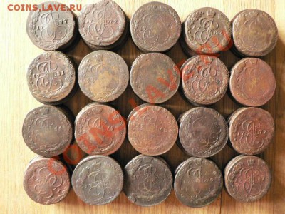 5 копеек Екатерины 2, 80 шт. одним лотом. - P1180367.JPG