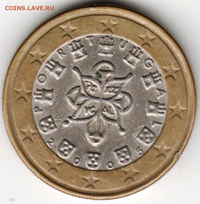 Португалия. 1 евро 2005 г. до 24.00 26.05.16 г. - Scan-160517-0002
