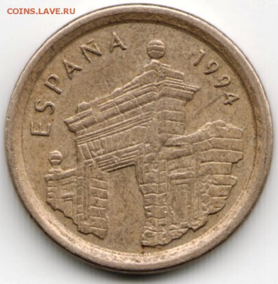Испания. 5 песет 1994 г. до 24.00 26.05.16 г. - Scan-160517-0005