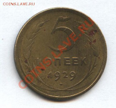 5 копеек 1929г. до 13.11.10 21-00 мск с бонусом - Изображение 2779