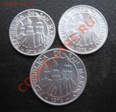 Сан Марино, 1974 г, Фауна, 1-2-5, до 16.11 в 21-30 мск - см фауна 74 а