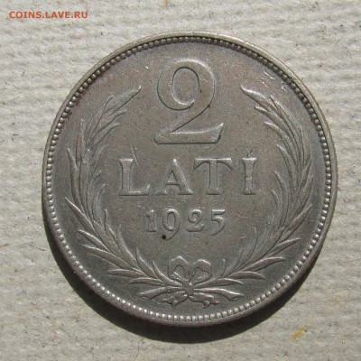 Латвия 2 лата 1925г (серебро) до 27.05.16г - IMG_2026