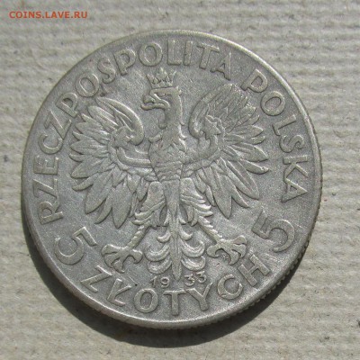 Польша 5 злотых 1933г (серебро) Ядвига до 27.05.16г - IMG_2033