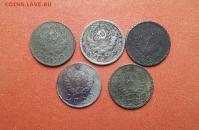 10 копеек 1935,36,37,38,39гг  до 27 мая блиц - 10коп 35-39 2