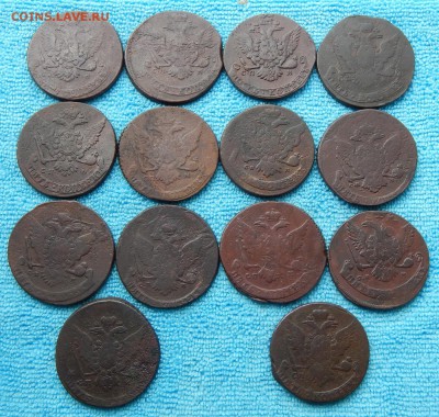 14 пятаков СПМ Екатерины II ! Цена фикс - 14spm-2