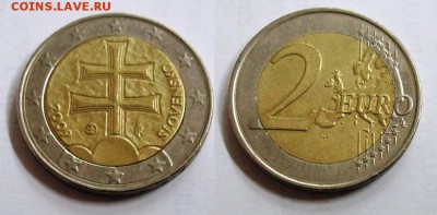 2 евро Словакия 2009 регулярная - 100_3763