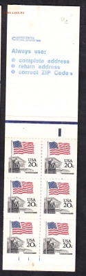США 1981 буклет флаг - 7