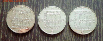 ВЕНГРИЯ - 100ф ЖИВОТНЫЕ 3 шт. 27.05, 22.00 - Венгрия набор 3 монеты 100ф животные-1