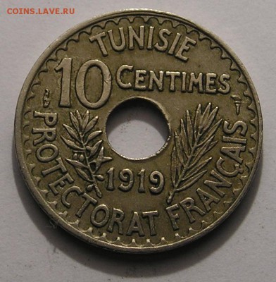 Франц.  Тунис, 10 Сант. 1919 (23.05) - P1017982.JPG