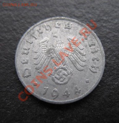 Третий рейх, 1944 Е, 1 пф, до 16.11 в 21-30 мск - 1944-1а