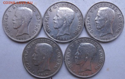 4 монеты 25 эре Швеция - DSCN1139.JPG