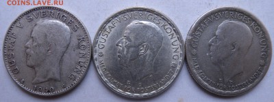 4 монеты 25 эре Швеция - DSCN1141.JPG