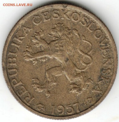 Чехословакия. 1 крона 1957 г. до 29.00 26.05.16 г. - Scan-160517-0011