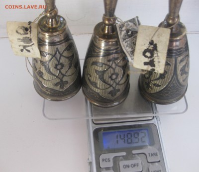Фужеры 875 проба-6 штук - vvv2