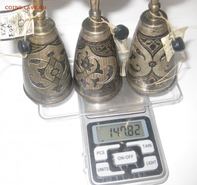 Фужеры 875 проба-6 штук - vvv1